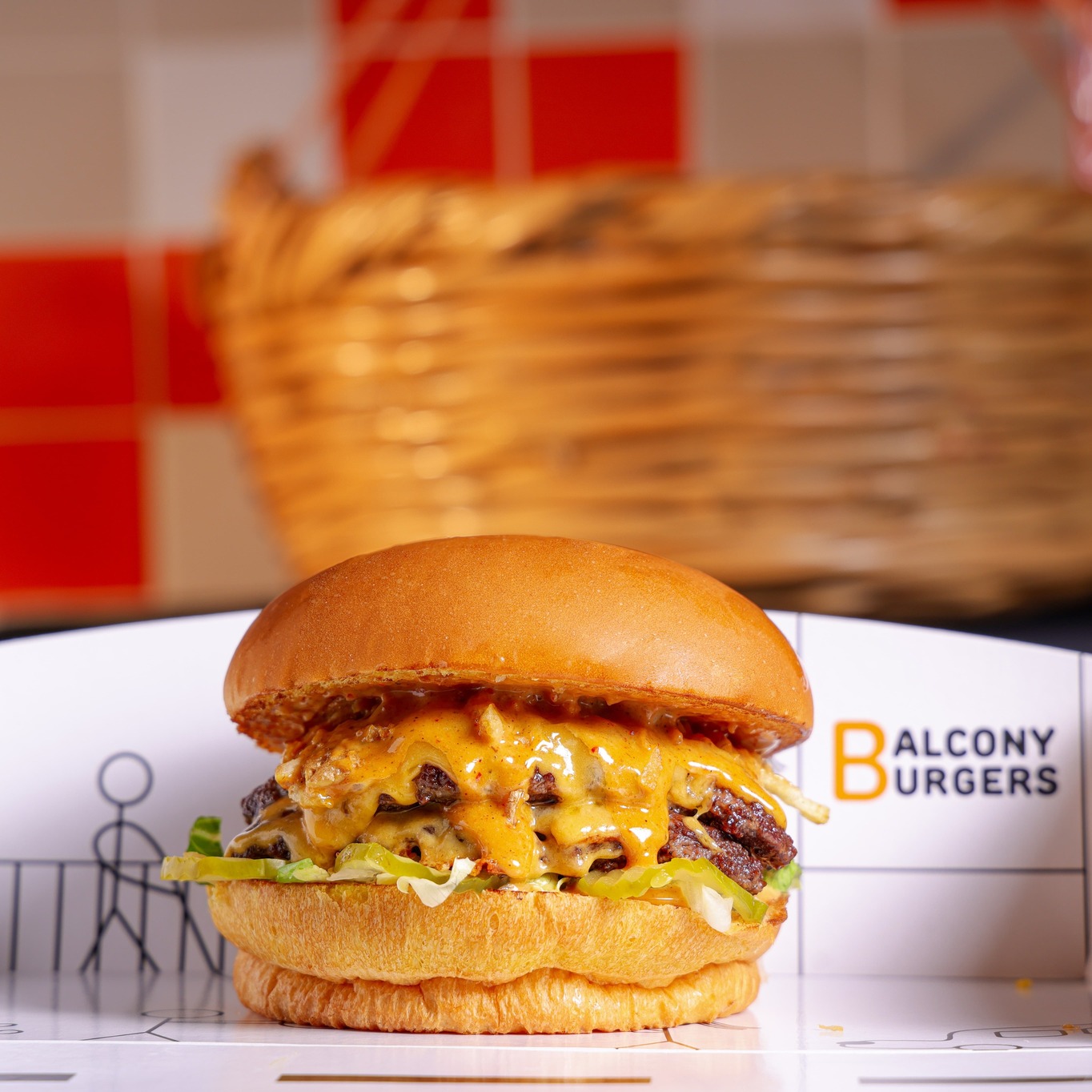 Double Cheese Beef Burger